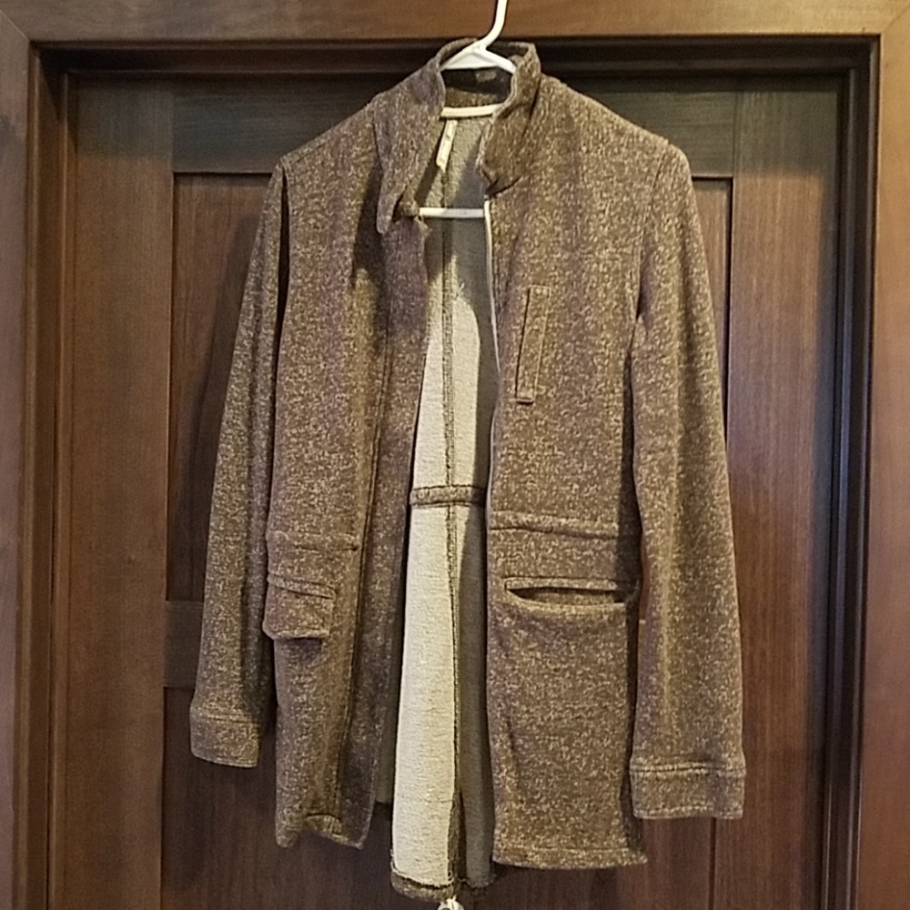 Brown longer sweater